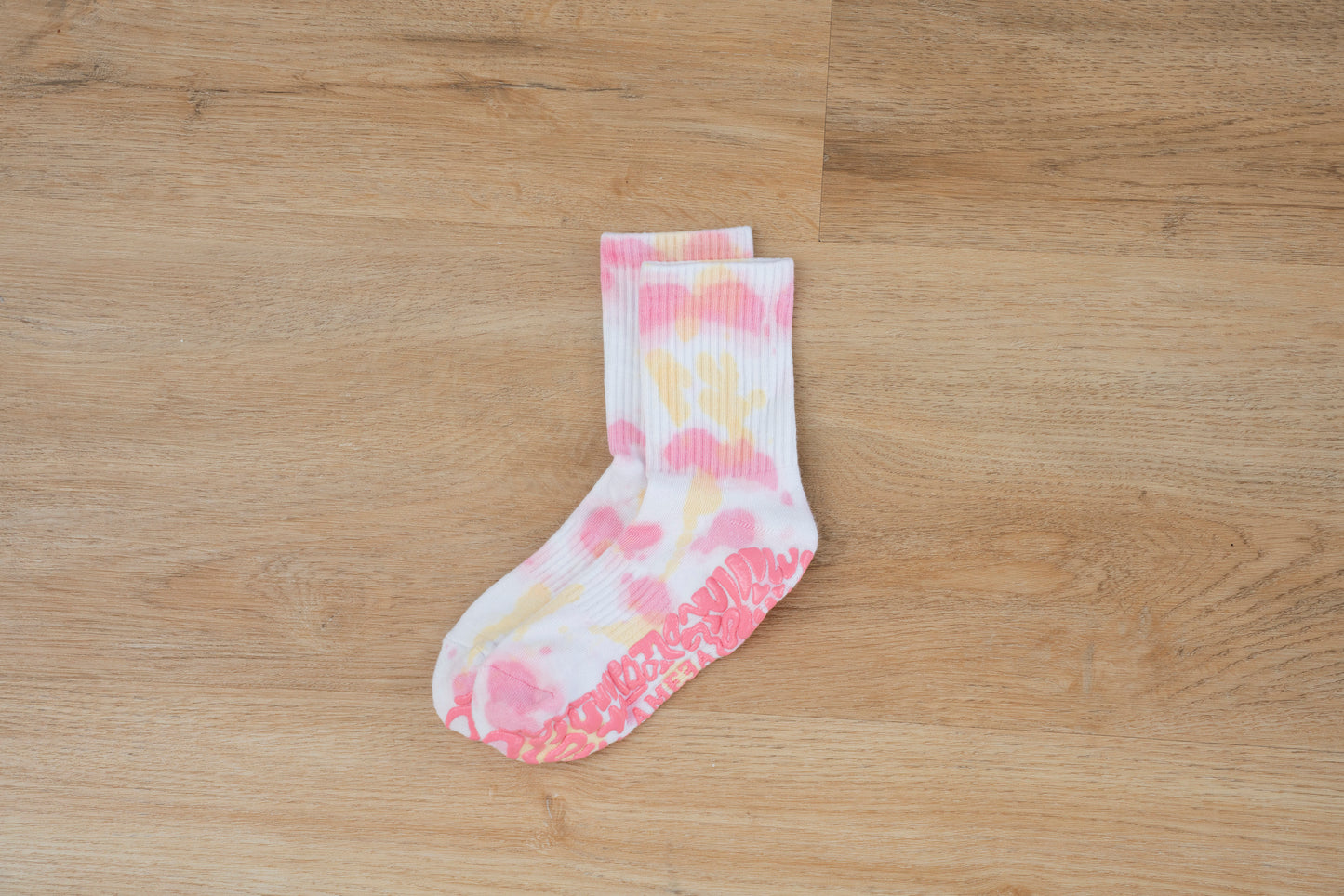 Crew Grip Socks Tie Dye - Pink